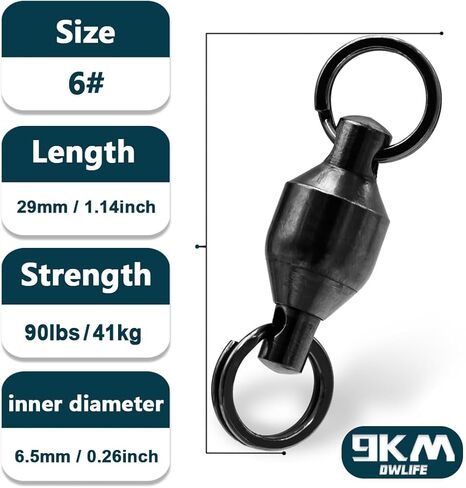 9KM DWLIFE محمل كروي يدور موصل الفولاذ المقاوم للصدأ الصلبة سبليت حلقة الثقيلة قطب محطة معالجة المياه المالحة الصيد في المياه العذبة in Kuwait