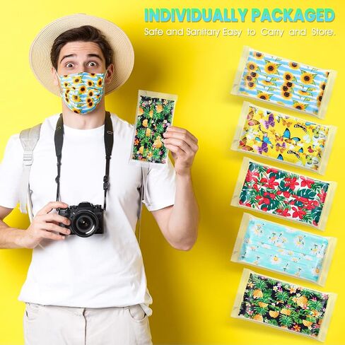 NiHealth 50PCS Disposable Face Masks for Women Tomorotec Individually Wrapped in Saudi Arabia