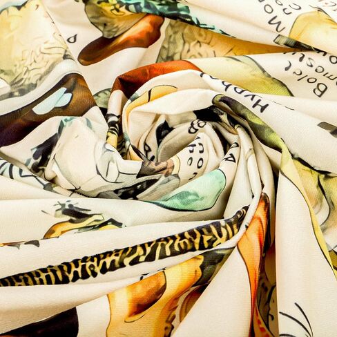 مجموعة Mezchi مكونة من 2 نسيج طبيعي، نسيج فطر زهرة مقاس 60 × 50 بوصة، نسيج قماش معلق على الحائط على شكل زهرة برية، نسيج نباتي زهري عتيق ملون لديكور جدار غرفة النوم المنزلية in Kuwait