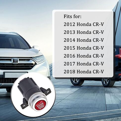 Micarun محرك بدء إيقاف الضغط على زر مفتاح الإشعال التبديل صالح لهوندا CRV 2012 2013 2014 2015 2016 2017 2018 2019 استبدال OE #35881-T0A-G02 35881-T0A-G03 in Kuwait