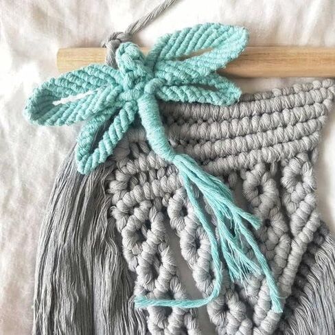 ألوان متناغمة من قطن YarnArt Macrame، مصنوعات فريدة من نوعها من Macrame 8.80 أونصة، 246.06 ياردة 80% حبل من القطن Macrame، وزن غزل Macrame متوسط ​​(761) in Kuwait