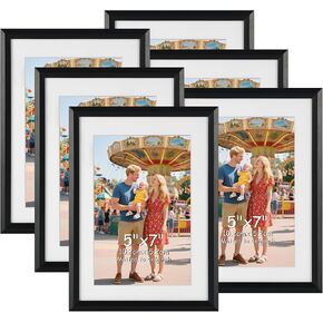 MEBRUDY 8.5 x 11 Picture Frames with Mat, Gold 8.5x11 Document Certificate Diploma Award Photo Frame Set for Wall or Tabletop Display, 6 Pack in Saudi Arabia