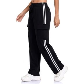 Inno الصيف البضائع السراويل النساء السراويل الترنك الناعمة مستقيم الساق Sweatpants الرياضة الشارع الشهير خفيفة الوزن 28/31/34/36 درزة داخلية in Kuwait