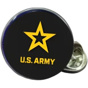 Military Tie Pins - Officially Licensed Army Star | Gift Boxed in Kuwait