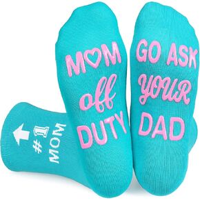 Veachog Mom Socks for Wife, Grandma Socks, Birthday Gifts for Mom Wife Grandma, Non-Slip Socks for Mom Grandma in Saudi Arabia
