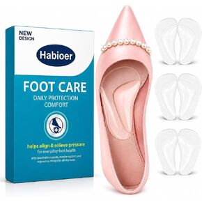 Arch Support Inserts Women, Plantar Fasciitis Relief High Arch Shoe Inserts, Gel Arch Pads for Flat Feet, Reusable Adhesive Shoe Insoles for All-Day Comfort in Saudi Arabia