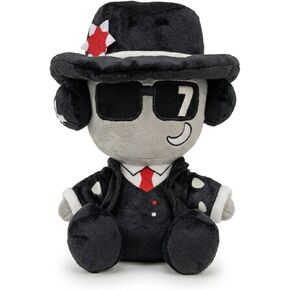 Chance Plush for Fans Collection, 8 Inch Cartoon Game Character Stuffed Animal, Mystery Suit Gambler Sentinel Plushie with Fedora & Sunglasses in Saudi Arabia