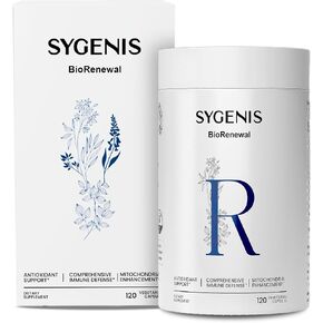 مكملات BioRenewal NAD للنساء والرجال | مكملات الطاقة لوظائف المخ والعضلات ودعم المناعة | خلطة طول العمر لإصلاح الخلايا | نباتي وخالي من الغلوتين 120 كبسولة in Kuwait