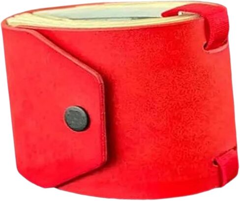 Colaxi Cash Wrap Wallet with Clasp Organizer Lightweight Fashion Handy Purse Bands Leather Money Clip Holder for Business Trip Shopping Men Women for Bills, Slim Pocket Money, Blue in Kuwait
