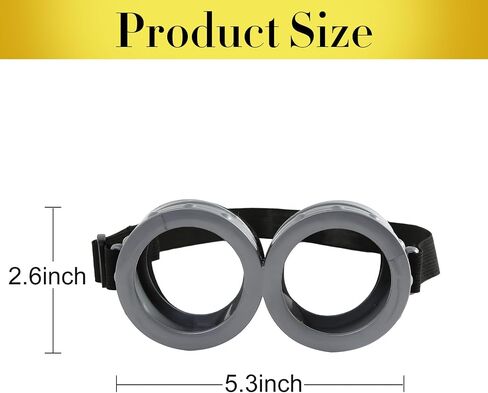Steampunk Goggles Round Glasses Adult Cosplay Halloween Costume Accessories Props Party Supplies in Saudi Arabia