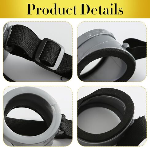 Steampunk Goggles Round Glasses Adult Cosplay Halloween Costume Accessories Props Party Supplies in Saudi Arabia