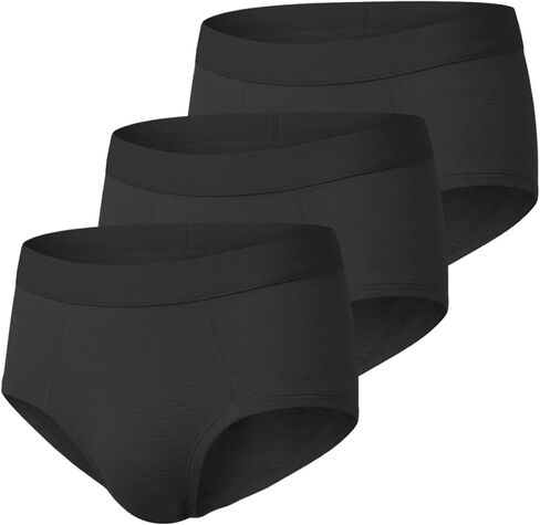 Merino Wool Underwear Women, Breathable Light Moisture Wicking Wooly Bikini Panties, Anti-odor Ladies Briefs 3 Pack in Saudi Arabia