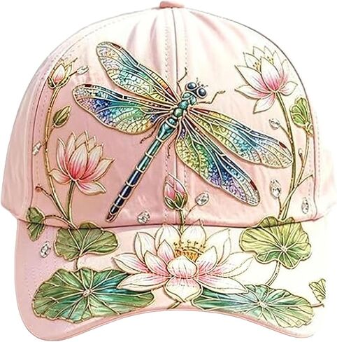 The Garden Morning 2026 Floral Print Baseball Cap Breathable Casual Sun Hat, Adjustable Hat Outdoor Daily Wear in Saudi Arabia