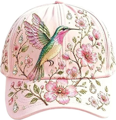 The Garden Morning 2026 Floral Print Baseball Cap Breathable Casual Sun Hat, Adjustable Hat Outdoor Daily Wear in Saudi Arabia