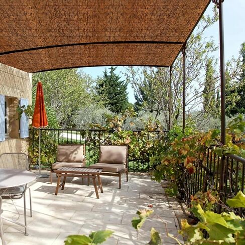 2 Pack 47" W x 71" H Roll Up Shades for Windows Natural Reed Blinds Shades for Patio Window Shades for Indoor Outdoor Home Patio Porch in Saudi Arabia