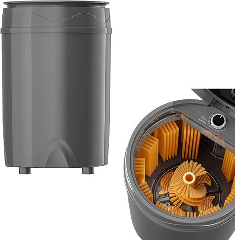 Fully Automatic Shoe Washing Machine with Polishing, Dehydration, Adjustable Timer, and Cleat Wall Brush - Perfect for Home Use and Sneaker Care in Kuwait