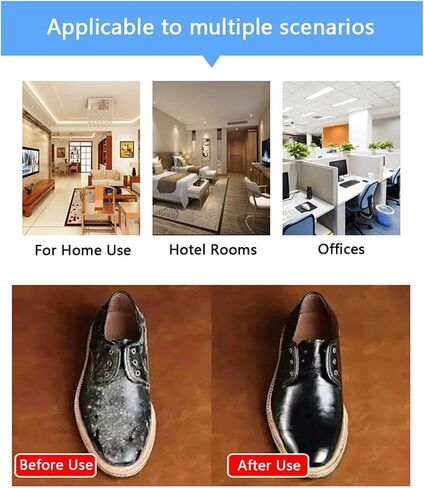 Automatic Electric Shoe Polisher, Commercial Shoe-Shining Machine, Stainless Steel Commercial Automatic Induction Shoe Polishing Machine, for Home Public Hotel Lobby,Silver in Saudi Arabia