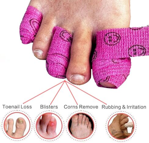 Broken Big Toe Little Toenail Protectors Women&Men, Toe Guards for Feet Sleeve, Toes Cushions for Pain Relief, Runners Big Toes Caps Covers Bandage in Saudi Arabia