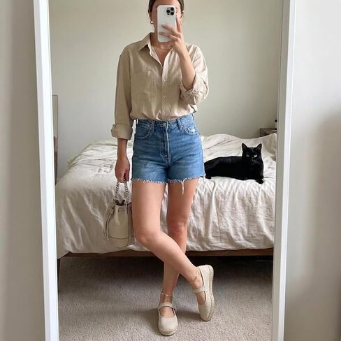 CUSHIONAIRE Tapas Canvas Mary Jane Flat Espadrilles for Women, Cushioned Comfort Closed Toe with Adjustable Strap in Saudi Arabia
