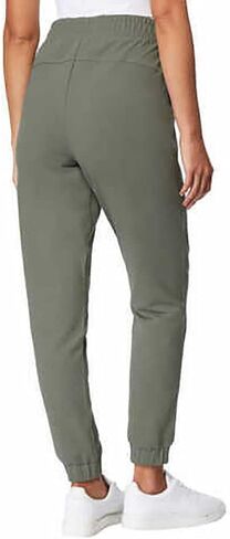 32 Degrees Women's Elastic Waistband Jogger Pant (Olive, Medium) in Saudi Arabia