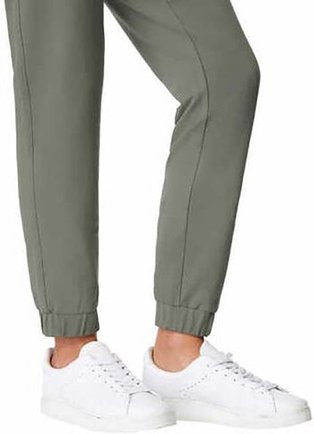 32 Degrees Women's Elastic Waistband Jogger Pant (Olive, Medium) in Saudi Arabia