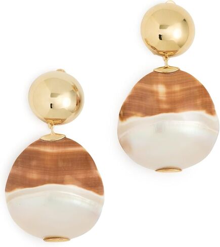 Lizzie Fortunato Women's Rodan Pearl Earrings In Tigre in Saudi Arabia