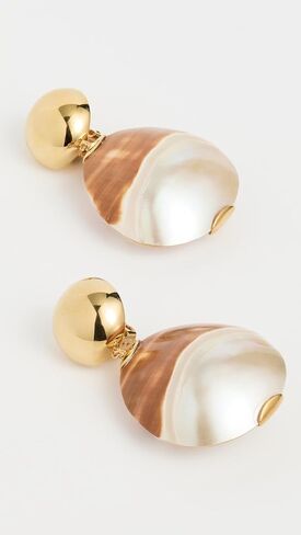 Lizzie Fortunato Women's Rodan Pearl Earrings In Tigre in Saudi Arabia