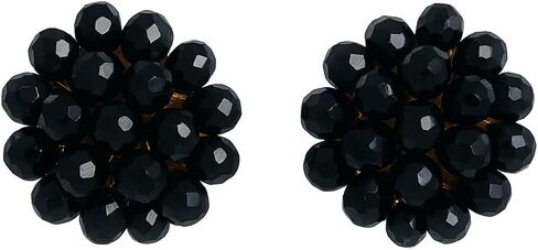 أقراط مضادة للحساسية للنساء – تصميم مسمار كرة نارية بالأسلاك والأحجار ذات الأوجه، مجوهرات نسائية وإكسسوارات للنساء، مجوهرات نسائية Joyería para Mujer Ofertas –Gabás Accesorios in Kuwait