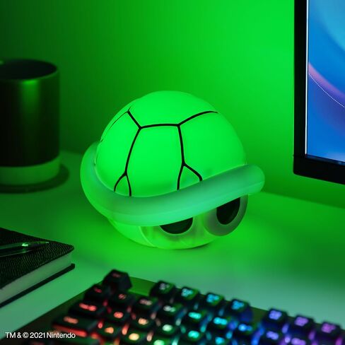 Paladone Super Mario Green Shell Light with Sound - Officially Licensed Nintendo Lamp, Gift for Gamers in Kuwait