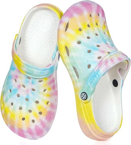 Eagsouni Womens Mens Garden Clogs Beach Sandals | Arch Support,Anti-slip,Slip on Garden in Saudi Arabia
