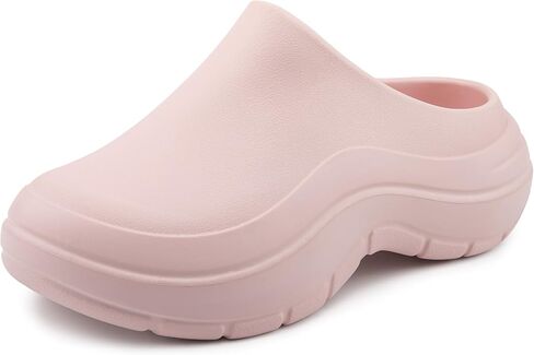 NITTI Women’s Garden Clogs, Platform with Arch Support, Waterproof & Slip-Resistant Slip-On Shoes for Casual & Work in Saudi Arabia