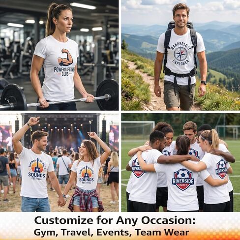 6 Pack White Polyester Sublimation T-Shirt Blanks, Unisex Crew Neck Short Sleeve for DIY Custom Printing & Heat Transfer in Saudi Arabia