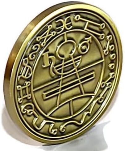 Secret Seal of Solomon – King Solomon Talisman with 72 Names of God – Kabbalah Amulet for Protection and Spiritual Defense – Brass Medallion in Saudi Arabia