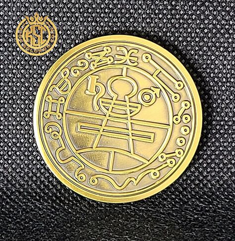 Secret Seal of Solomon – King Solomon Talisman with 72 Names of God – Kabbalah Amulet for Protection and Spiritual Defense – Brass Medallion in Saudi Arabia