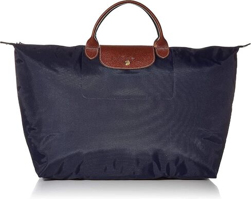Longchamp Le Pliage Large Travel Bag, Black, 17.75" x 13.75" x 9" in Kuwait