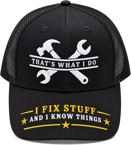 قبعة الأب المضحكة من I Fix Stuff، هدايا للرجال الذين لديهم كل شيء، هدية عيد ميلاد لعيد الأب للأب أو الزوج in Kuwait