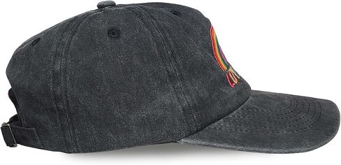 Embroidered LGBT Pride Hat Rainbow Love is Love Hats Baseball Adjustable Hat for Men Woman in Saudi Arabia