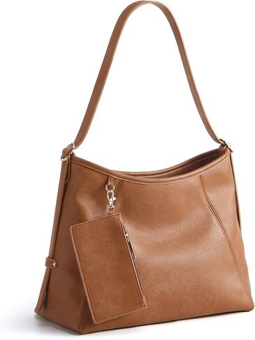 Missnine Hobo Bag for Women PU Leather Purses, Multi-pocket Crossbody Handbags with Zipper,Shoulder Bags Tote Purse in Kuwait