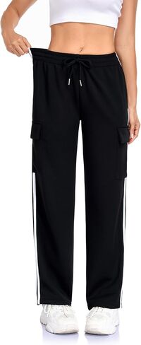Inno الصيف البضائع السراويل النساء السراويل الترنك الناعمة مستقيم الساق Sweatpants الرياضة الشارع الشهير خفيفة الوزن 28/31/34/36 درزة داخلية in Kuwait