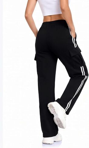Inno الصيف البضائع السراويل النساء السراويل الترنك الناعمة مستقيم الساق Sweatpants الرياضة الشارع الشهير خفيفة الوزن 28/31/34/36 درزة داخلية in Kuwait