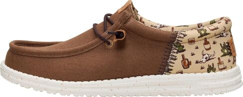 HEYDUDE Men's Wally Funk Wild Western Slip On Shoe | Cactus Print Casual Loafer, Lightweight, Easy On in Kuwait