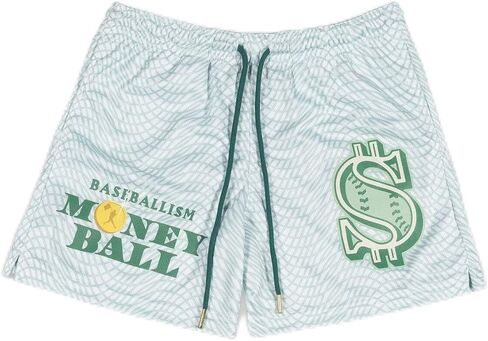 Baseballism Money Ball Diamond Air Mesh Shorts - Youth in Kuwait
