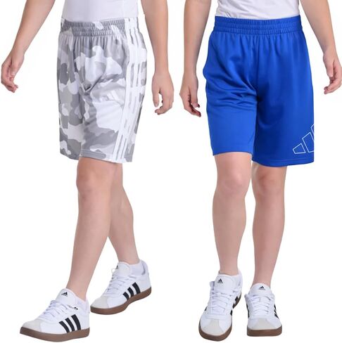 adidas Youth Boy's 2 Pack Active Shorts in Kuwait