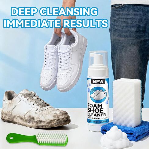 White Sneaker Shoe Cleaner kit in Saudi Arabia