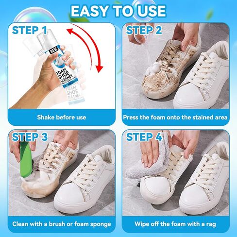 White Sneaker Shoe Cleaner kit in Saudi Arabia