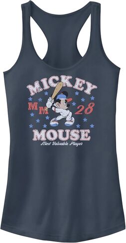 Junior's Mickey & Friends Most Valuable Baseball Player Racerback Tank Top in Kuwait