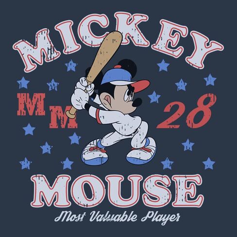Junior's Mickey & Friends Most Valuable Baseball Player Racerback Tank Top in Kuwait