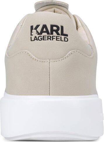 حذاء رياضي رجالي من KARL LAGERFELD Paris Degas سهل الارتداء، أسمر ضارب للصفرة، 11.5 in Saudi Arabia