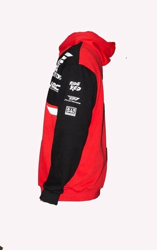 D'cor Visuals Compatible with Honda Team2 Sweatshirt, Red in Kuwait