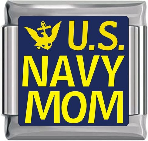 NewCharms US Navy Mom Italian Charm in Kuwait